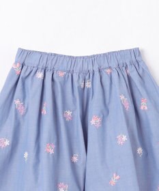 ANY KIDS フラワー 刺繍 キュロット