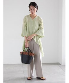 Te chichi イレギュラーヘムチュニックブラウス