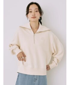 earth music&ecology ハーフＺＩＰスウェット