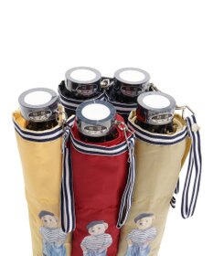 MOONBAT POLO RALPH LAUREN 折りたたみ傘 無地×フレンチベア 軽量