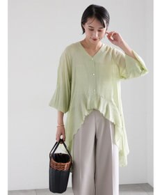 Te chichi イレギュラーヘムチュニックブラウス