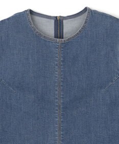 UNFILO L UNFILO DENIM LIGHT ノースリーブブラウス