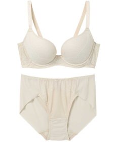 AMPHI ブラジャー ショーツセット モールドカップ 谷間をつくる 脇～背中の段差ができにくい 【ブラショーツセット】 ブラ ショーツ BCC301 アンフィ／ワコール