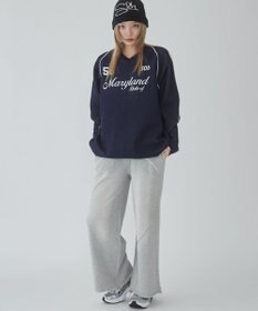 WEGO 【ユニセックス着用ITEM】ゲームロゴメッシュジャガードプルオーバー