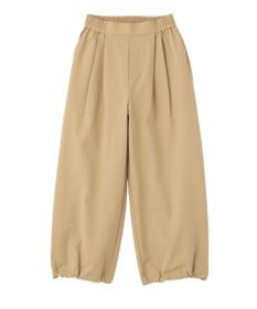Green Parks サッカー裾ドロストワイドパンツ