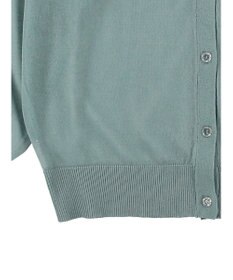 earth music&ecology ファンシーラメＶネックカーディガン