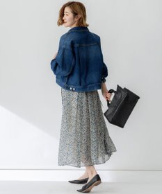 23区 L 【Oggi3月号掲載/RED CARD TOKYO×23区】ショート丈 デニム ジャケット