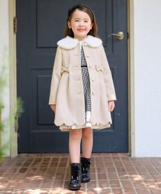 ANY KIDS ウールライクコート