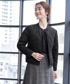 Tiaclasse L コンパクトなシルエットのキルティングショートコート