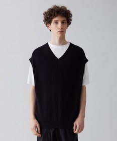 UNFILO MENS イージーケア ニットベスト [23年春夏商品]