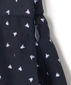 23区 L 【洗える】トライアングルプリント スカート