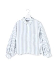 J.PRESS YORK STREET 【WOMEN】ストライプショート ブラウス