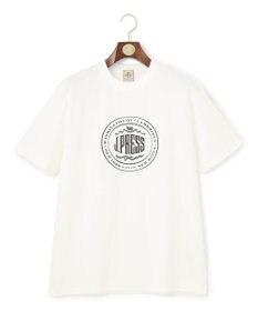 J.PRESS MEN 【WEB限定】オーバルロゴ Tシャツ