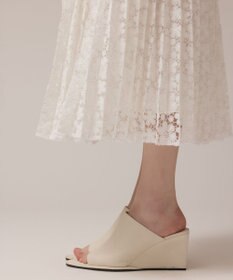 GRACE CONTINENTAL レースプリーツスカート