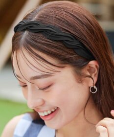 Tiaclasse ツイストデザインブレイドカチューシャ