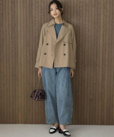 組曲 S タイプライターショート トレンチコート