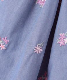 ANY KIDS フラワー 刺繍 キュロット