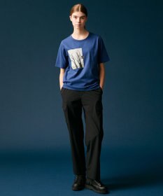 JOSEPH ABBOUD MOUNTAIN 【秋カラー/JAPANファブリック/吸水速乾】プレーティング天竺  アウトドアフォト Tシャツ