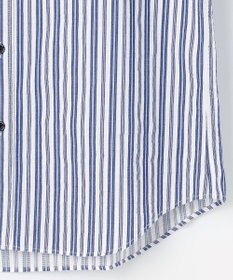 JOSEPH ABBOUD 【オーガニックコットン】オーガニックコードストライプ シャツ