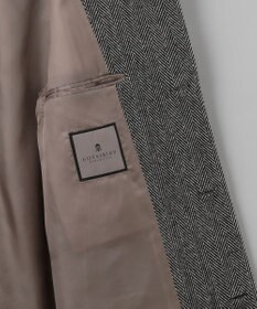 GOTAIRIKU 【山栄毛織】カントリーツイード ステンカラーコート