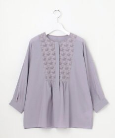 自由区 S シアージオメトリックジャカードプルオーバー ブラウス