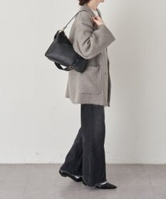 russet エンボスモノグラム2WAYショルダーバッグ(CE-1692)