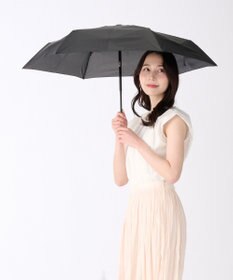MOONBAT 【3秒でたためる傘/自動開閉】urawaza 小町(ウラワザ コマチ)  折りたたみ傘 無地 コンパクト 50cm