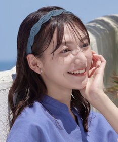 Tiaclasse ツイストデザインブレイドカチューシャ