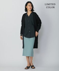 ICB 【WEB限定カラーあり・洗える】シンセティックハイゲージ  ロングカーディガン