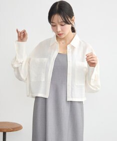 earth music&ecology Ｗポケットショートシャツ