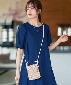 Tiaclasse マクラメショルダーバッグ