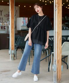 Tiaclasse マクラメショルダーバッグ