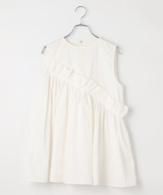 #Newans 【ANSWER for フォトジェニックスタイル】ダイアゴナルティアードブラウス