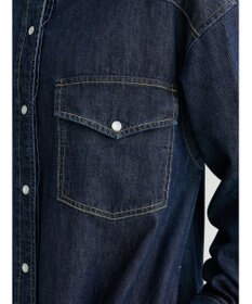 Green Parks ・ＳＵＧＡＲ　ＳＰＯＯＮ　デニムウエスタンワンピース