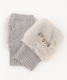 TOCCA KNIT FUR HANDWARMER 手袋