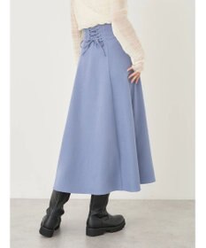 earth music&ecology バックレースアップスカート