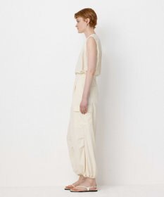 NAVE 【ReNAVE・洗える/撥水加工/接触冷感/UVケア/セットアップ】ナイロンタスラン カーゴパンツ