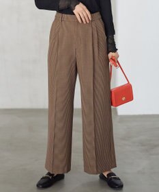 ANY 【LEE掲載/6サイズ展開/裏起毛/ウエストゴム】ウォームワイドパンツ ブラウンガンクラブ