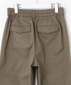 UNFILO 【洗える/ストレッチ】ライトコットン ベイカーパンツ