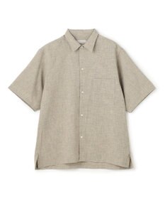 UNFILO MENS リネンライク シャツ