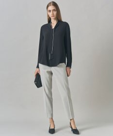 ICB 【UVカット・洗える】ウール2WAYストレッチ ドロストパンツ