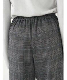 earth music&ecology チェックストレートパンツ