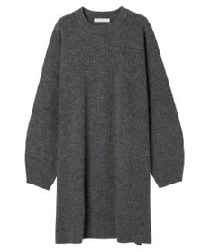 Green Parks リブニットミニワンピース