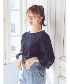 earth music&ecology マジョリカプリーツプルオーバー