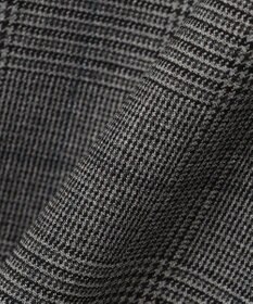 J.PRESS LADIES S 【洗える】アルガンシルクチェック ワイドパンツ