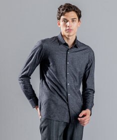 JOSEPH HOMME ツイルネルジャージー　レギュラーカラーシャツ