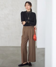 ANY 【LEE掲載/6サイズ展開/裏起毛/ウエストゴム】ウォームワイドパンツ