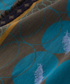 POLS コットン・キュプラ MIXTURE　フサスカーフ