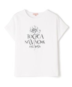 TOCCA 【接触冷感・UV90%以上カット・洗える】BLOOM OF TOCCA Tシャツ