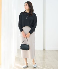 ANY シア―ラウンドネックTシャツ